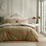 Catherine Lansfield Bela/zelena posteljnina za zakonsko posteljo 200x200 cm Penelope Floral – | Shoptok.si