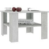  Klubska mizica betonsko siva 60x60x42 cm iverna plošča, (20625507) | Shoptok.si