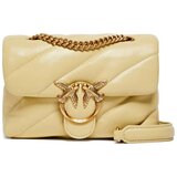 Pinko Torbe LOVE MINI PUFF CL SHEEP Rumena | Shoptok.si