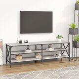 Maison Chic TV omarica - TV enota - Televizijska omarica siva sonoma 160x40x50 cm inženirski les, (21699166) | Shoptok.si