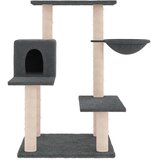  Penjalica za mačke sa stupovima za grebanje tamnosiva 82,5 cm | Eponuda.com