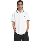 Timberland bela muška polo majica TA5W4Y 100