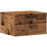 Maison Chic Stenska Nočna omarica - Nočna miza Old Wood 34x30x20 cm, (21687551) Cene