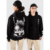 Sad Pulover s kapuco black