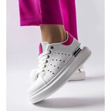 Gemre White sneakers with colorful perforation Chalut | shoptok.hr
