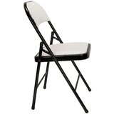 MID.YOU Zložljiv Stol Tudela Pu, Bela | Shoptok.si