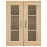  Visoka komoda hrasta sonome 69,5x34x180cm od konstruiranog drva Slike