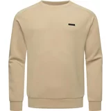 Ragwear Sweater majica 'Xaavi' pijesak / crna