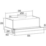 Cata ASPIRATOR TFB 5160 X INOX 60CM | ePonuda.com