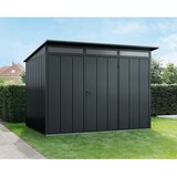 EcoStar Spremište Elegant-P Tip 3 (Vanjska širina uklj. krovni prevjes: 312,7 cm, Vanjska dubina uklj. krovni prevjes: 283,4 cm, Antracit, Jedna vrata) | shoptok.hr