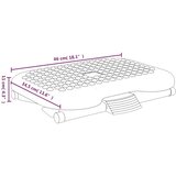  Oslonac za noge crni 46 x 34 5 x 11 cm | shoptok.hr