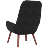  Opuštajuća fotelja od crnog baršuna | Shoptok.si