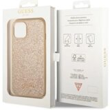 Guess gUHCP14SHGGSHD ovitek za iPhone 14 6.1 - zlat z bleščicami | Shoptok.si