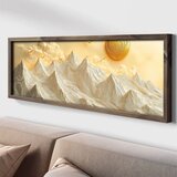 WALLXPERT LAC096-150 Multicolor Decorative Framed MDF Painting | Eponuda.com