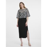 Orsay Black women's patterned blouse | shoptok.hr