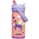 lonček THRIVE FLIP STRAW KID`S INOX 0,4 L Magic Unicorns