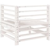  Kutna vrtna sofa od masivne borovine bijela | shoptok.hr