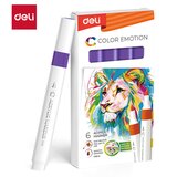 Deli MARKER AKRILNI PURPURNO LJUBIČASTI 51 COLOR EMOTION EC193A-Purple | Eponuda.com