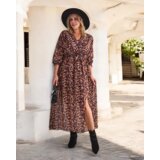 Resti Camel patterned women's maxi dress | Eponuda.ba