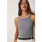 Happiness İstanbul Camisole - Gray - Fitted Cene
