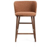 Kave Home Podstavljena barska stolica boja terakote (visine sjedala 65 cm) Ciselia – | shoptok.hr