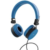 Streetz H300 slušalice s mikrofonom, sklopive, 3,5 mm priključak, 1 tipka daljinski, 1,5 m, plave, (21358123) | Shoptok.si