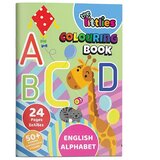 Luna the littlies: abeceda 50-stranska A4 pobarvanka s 50 nalepkami | Shoptok.si