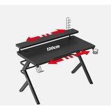 Hero 5.0 Crni igraći stol 120 cm | shoptok.hr