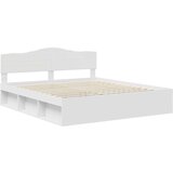  okvir za krevet bijelo 180 x 200 cm čvrsto borovo drvo | shoptok.hr