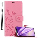 Cadorabo Huawei MATE 30 PRO v klasična zlata - ovitek v cvetličnem dizajnu z magnetnim zapiranjem, stoječo funkcijo in režami za kartice, (20564166) | Shoptok.si