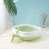  toalet za mačke Removable Cat Box Zeleni 40x34x12 cm | ePonuda.com