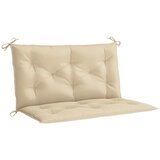  Jastuk za vrtnu klupu bež 100 x (50 + 50) x 7 cm tkanina Oxford | shoptok.hr