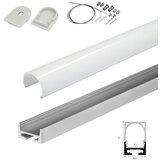  Set A aluminijumski profil za LED trake 1m 27x20 mm Cene