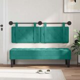  Držeće uzglavlje Zidne Tirkizna 130 x 55 x 5 cm Baršun - Tirkizna 120 cm bez LED | shoptok.hr