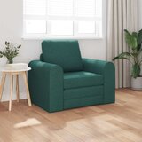Krevet na razvlačenje Tamnozelena 98 x 71 x 83 cm tkanina | Eponuda.ba