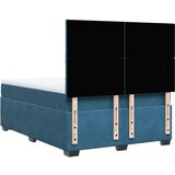 vidaXL Krevet s oprugama i madracem plavi 140x200 cm baršunasti | shoptok.hr