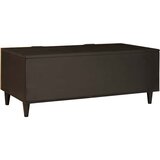  Kava Stol Crna i zlatna 100 x 54 x 40 cm Konstruirano drvo | shoptok.hr