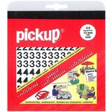  Set nalepk Pickup (396 številk, črne barve, višina: 10 mm) Cene