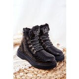 EVENTO Children's fleece-lined boots Black Doreen | Shoptok.si