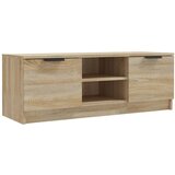Maison Chic TV omarica - TV stojalo - Televizijska omarica sonoma hrast 102x35x36,5 cm inženirski les, (21699271) Cene