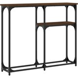 Konzolni stol boja hrasta 90 x 22,5 x 75 cm konstruirano drvo | shoptok.hr