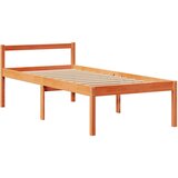  Krevet s regalom za knjige bez madraca 75 x 190 cm od borovine | shoptok.hr
