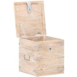  Škrinja od masivnog bagremovog drva 40 x 40 x 40 cm | Eponuda.com