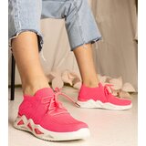 Gemre Pink women's sneakers with sock-like upper Miyana | shoptok.hr
