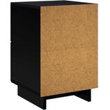  Noćni ormar Crna 33 5 x 34 5 x 50 cm Konstruirano drvo - Crna 1 | shoptok.hr