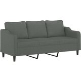  Trosjed od tkanine tamnosivi 180 cm | shoptok.hr