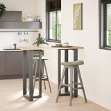  Noge za barski stol T-oblika 2 kom antracit 60x35x(110-111) cm čelik | shoptok.hr