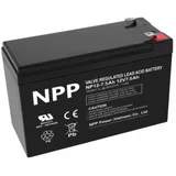 Battery NPP NP12V-7.5Ah AGM BATTERY C20=7.5Ah, T1