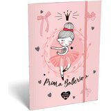 ICO ICO: Lizzysuli Tiny Dancer Ballerina mapa z elastiko A4 Cene