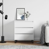  Komoda bijela 60 x 35 x 70 cm od konstruiranog drva | shoptok.hr